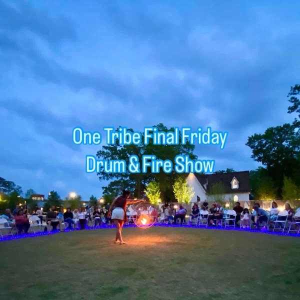 One Tribe Drum Circle and Fire Performance in Cary