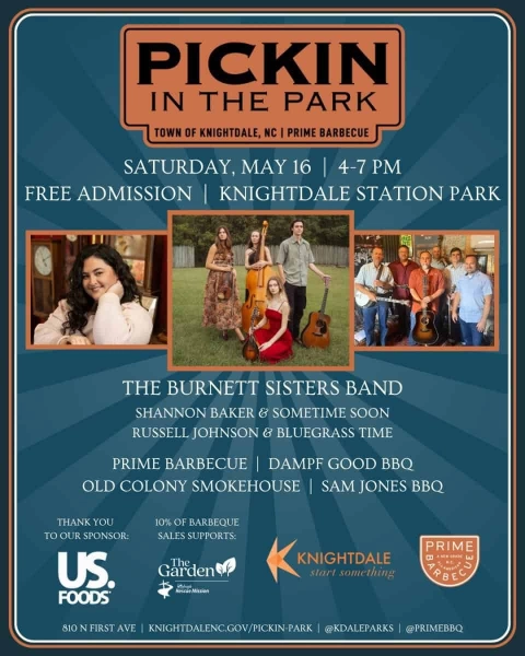 Pickin in the Park Barbecue and Bluegrass Festival
