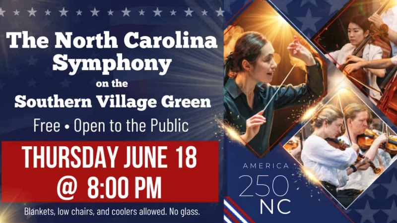 North Carolina Symphony Patriotic Pops at Southern Village