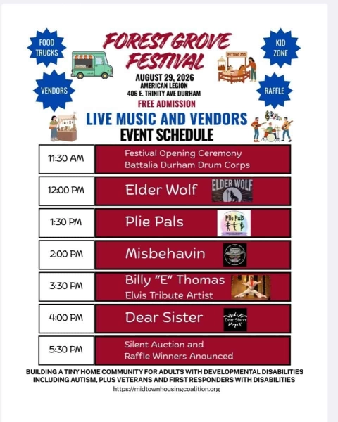 Forest Grove Tiny Home Benefit Festival