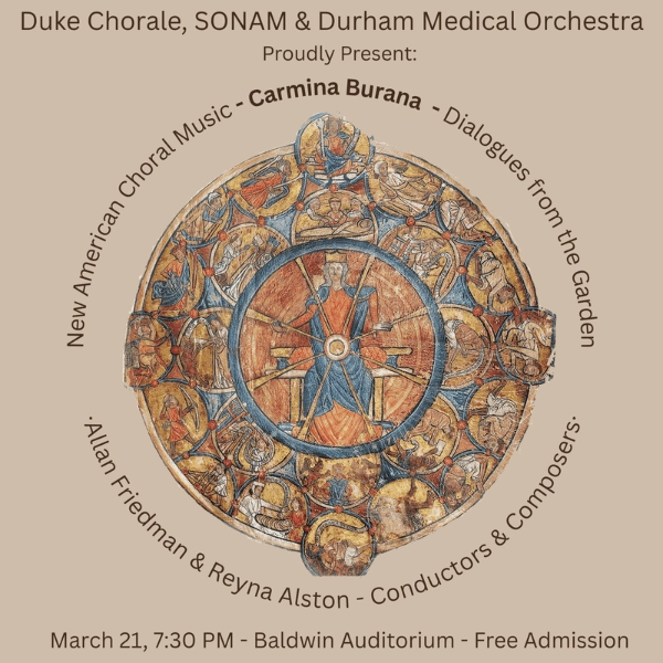 Carmina Burana A Spring Celebration at Duke
