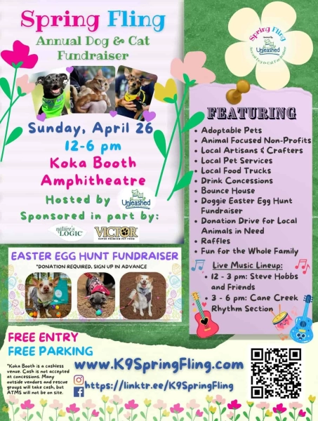 Unleasheds Spring Fling Doggie Easter Egg Hunt
