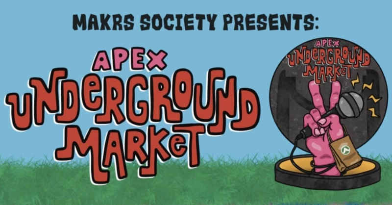 Apex Underground Market: Live Music & Local Vendors
